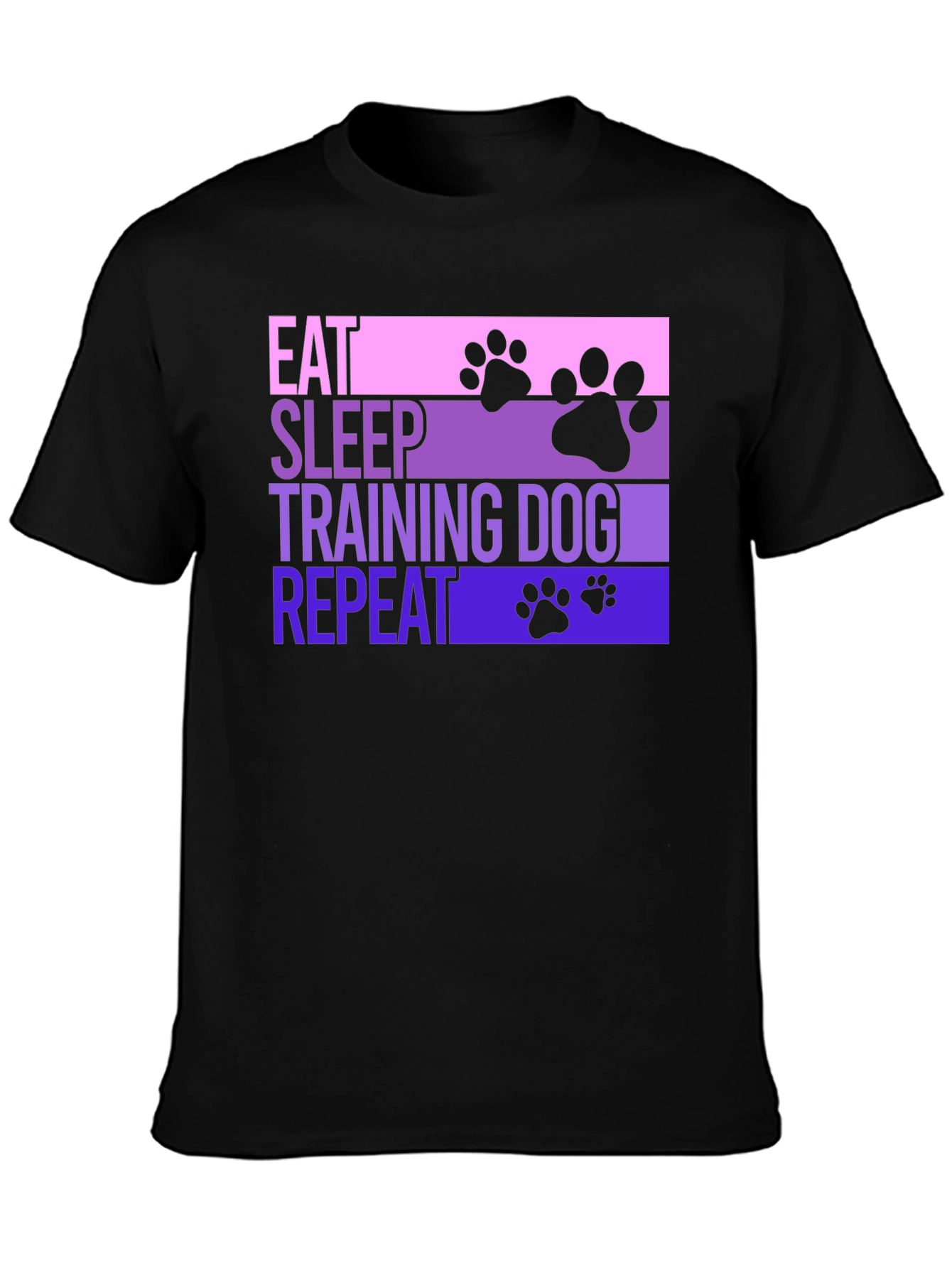 Eat Sleep Training Dog Repeat T-Shirt