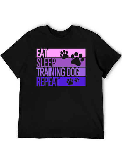 Eat Sleep Training Dog Repeat T-Shirt