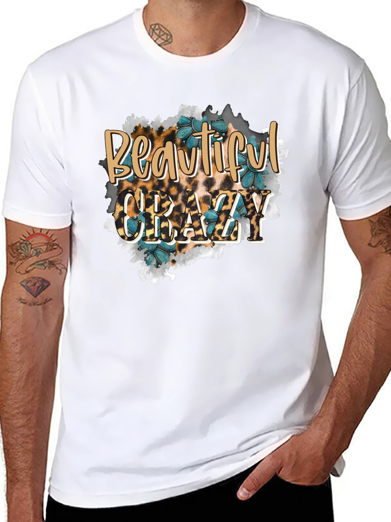Beautiful Crazy Graphic T-Shirt