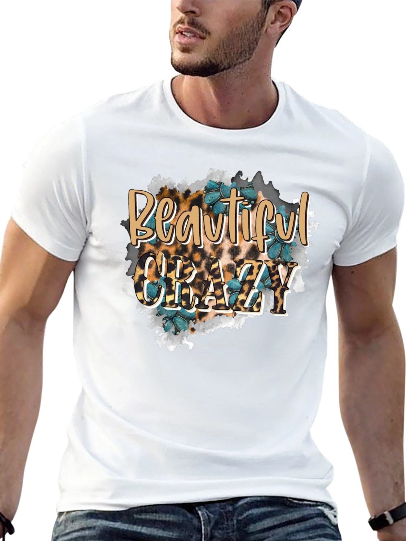 Beautiful Crazy Graphic T-Shirt