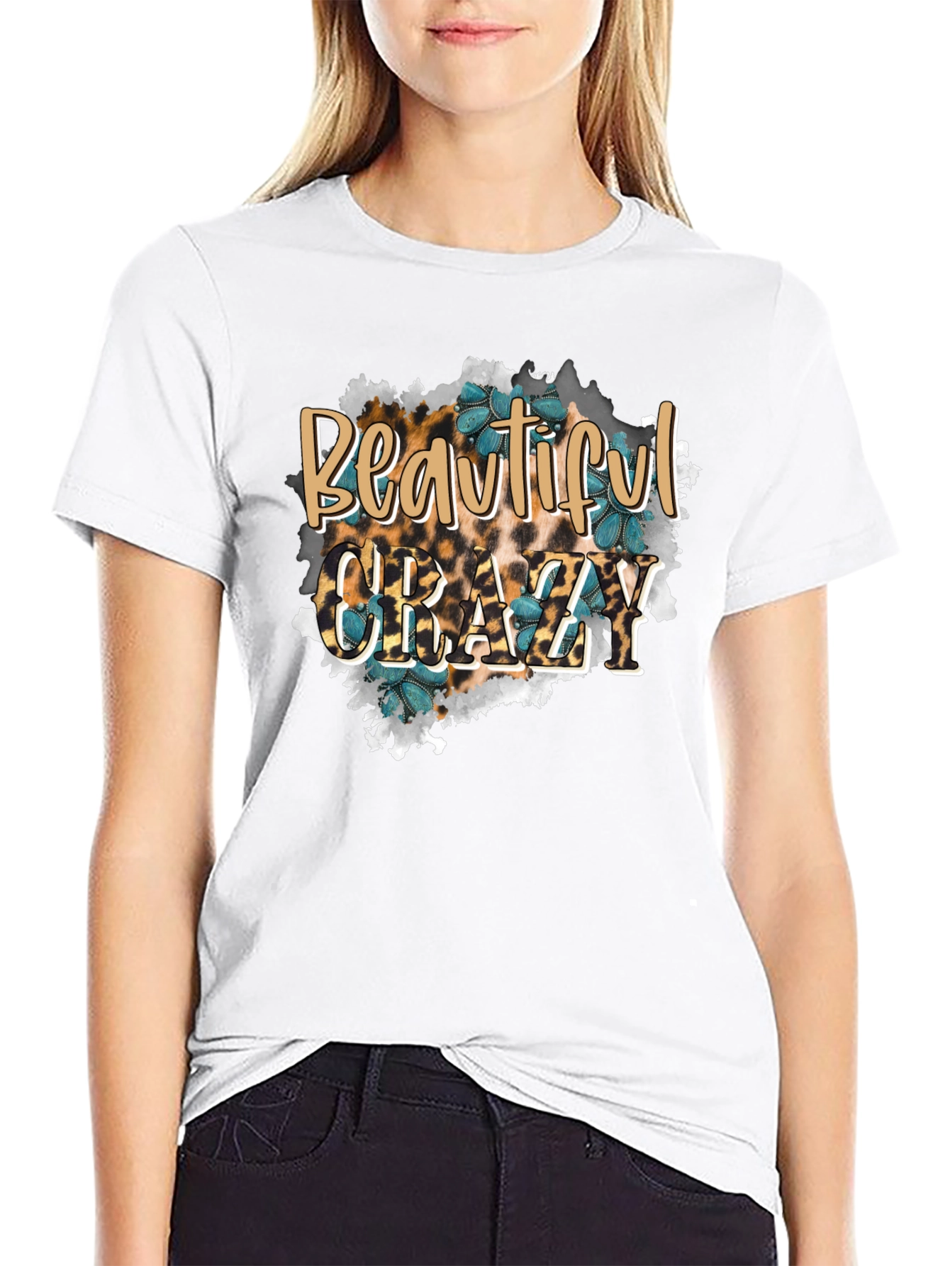 Beautiful Crazy Graphic T-Shirt