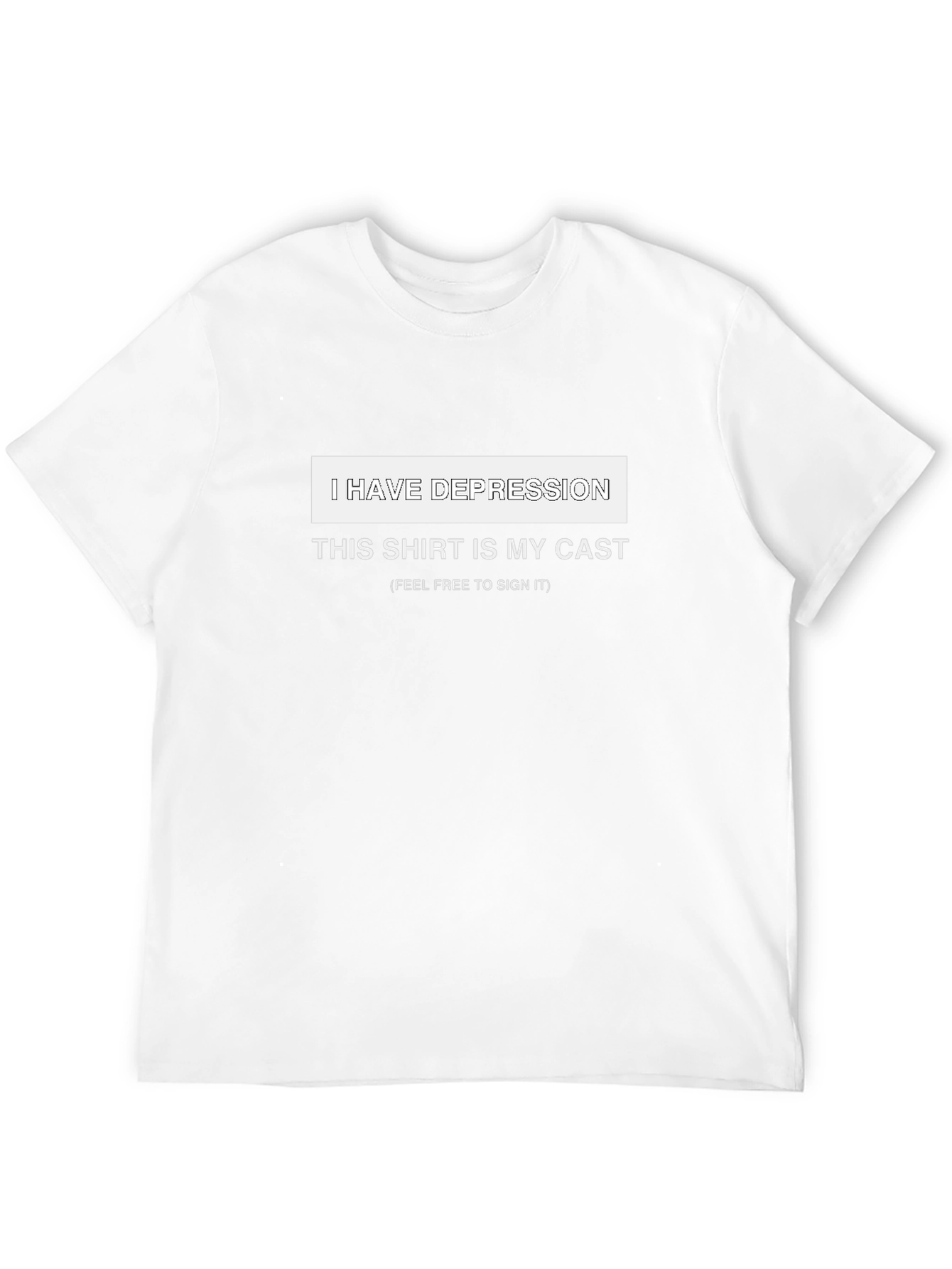 Humorous Depression Awareness T-Shirt