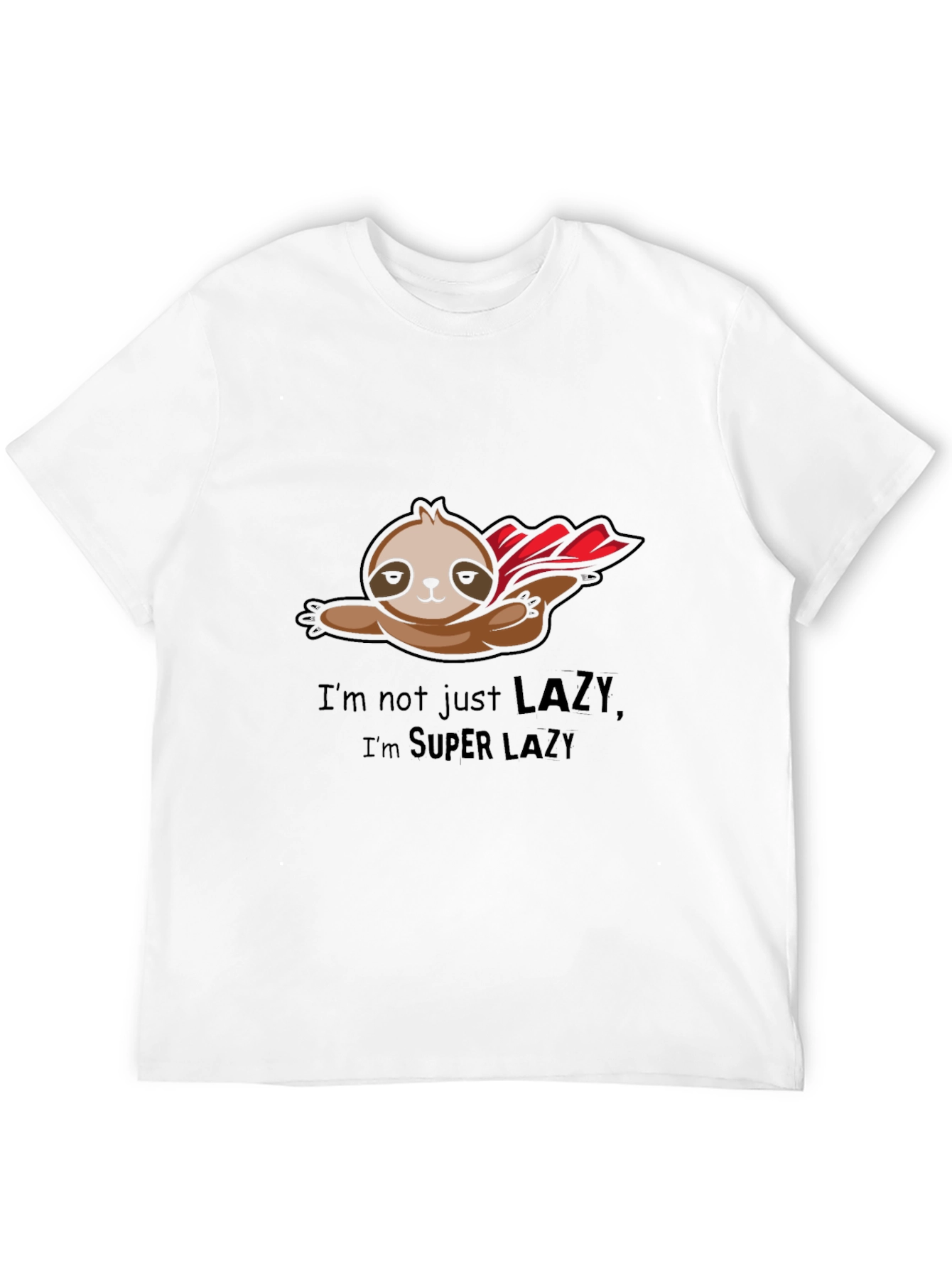 Super Lazy Sloth T-Shirt - Funny & Comfortable