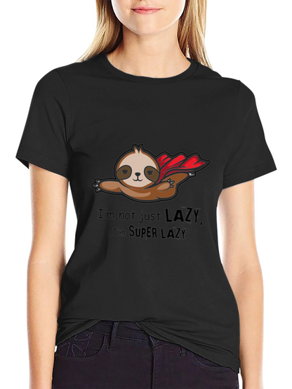 Super Lazy Sloth T-Shirt - Funny & Comfortable