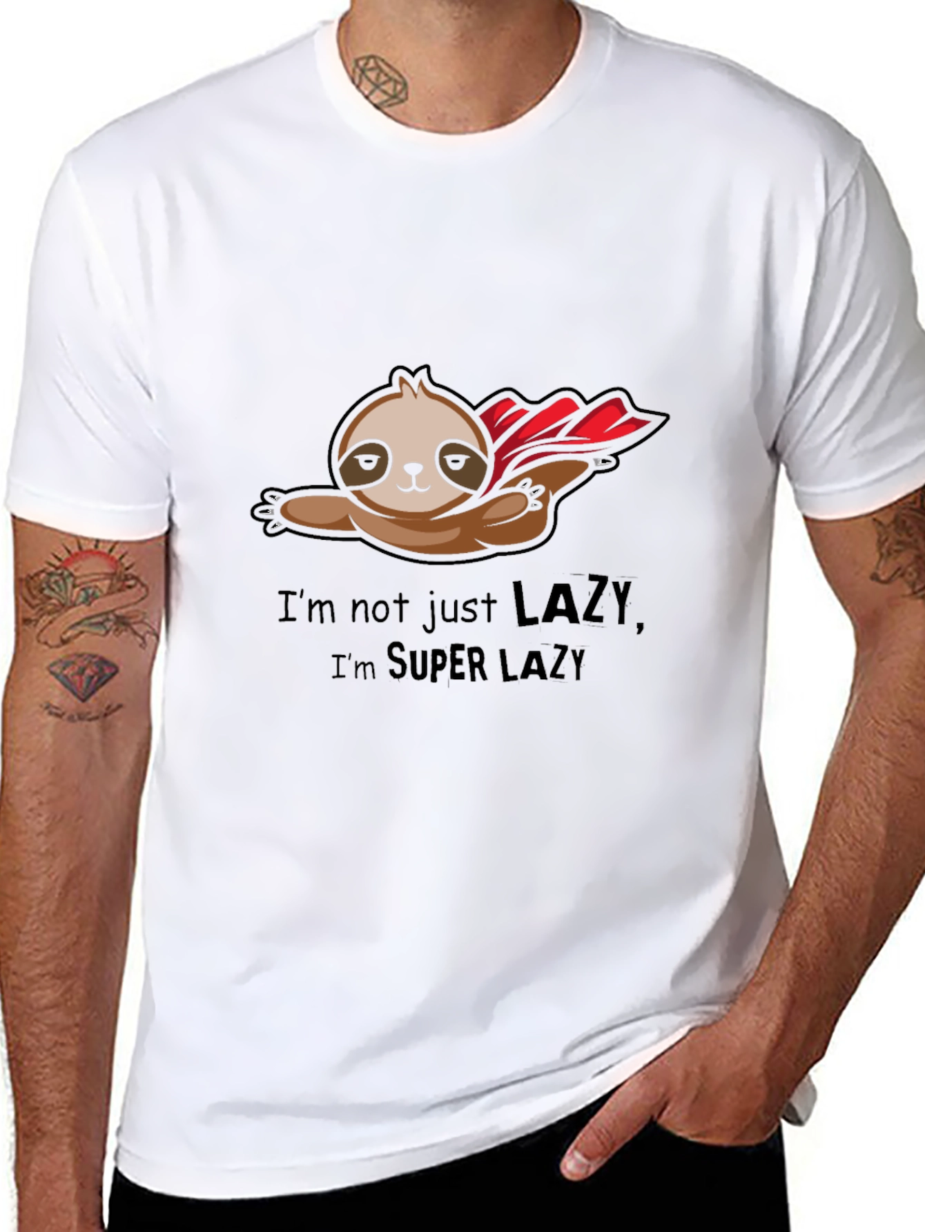 Super Lazy Sloth T-Shirt - Funny & Comfortable