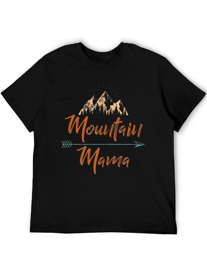 Mountain Mama Arrow Graphic Tee - Black