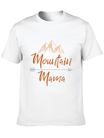 Mountain Mama Arrow Graphic Tee - Black