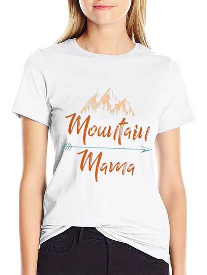 Mountain Mama Arrow Graphic Tee - Black