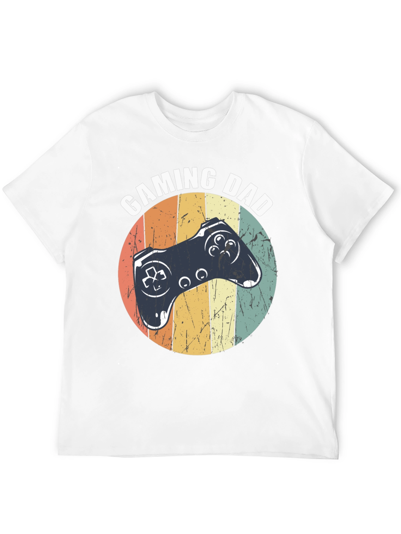 Gaming Dad T-Shirt Retro Controller Design