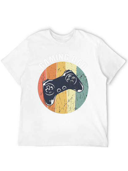 Gaming Dad T-Shirt Retro Controller Design