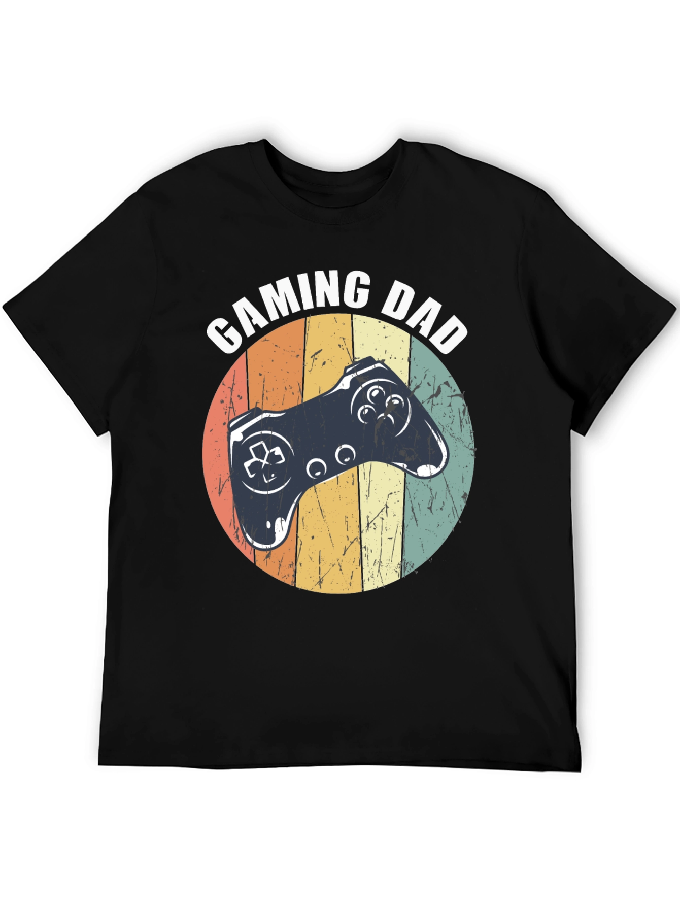 Gaming Dad T-Shirt Retro Controller Design