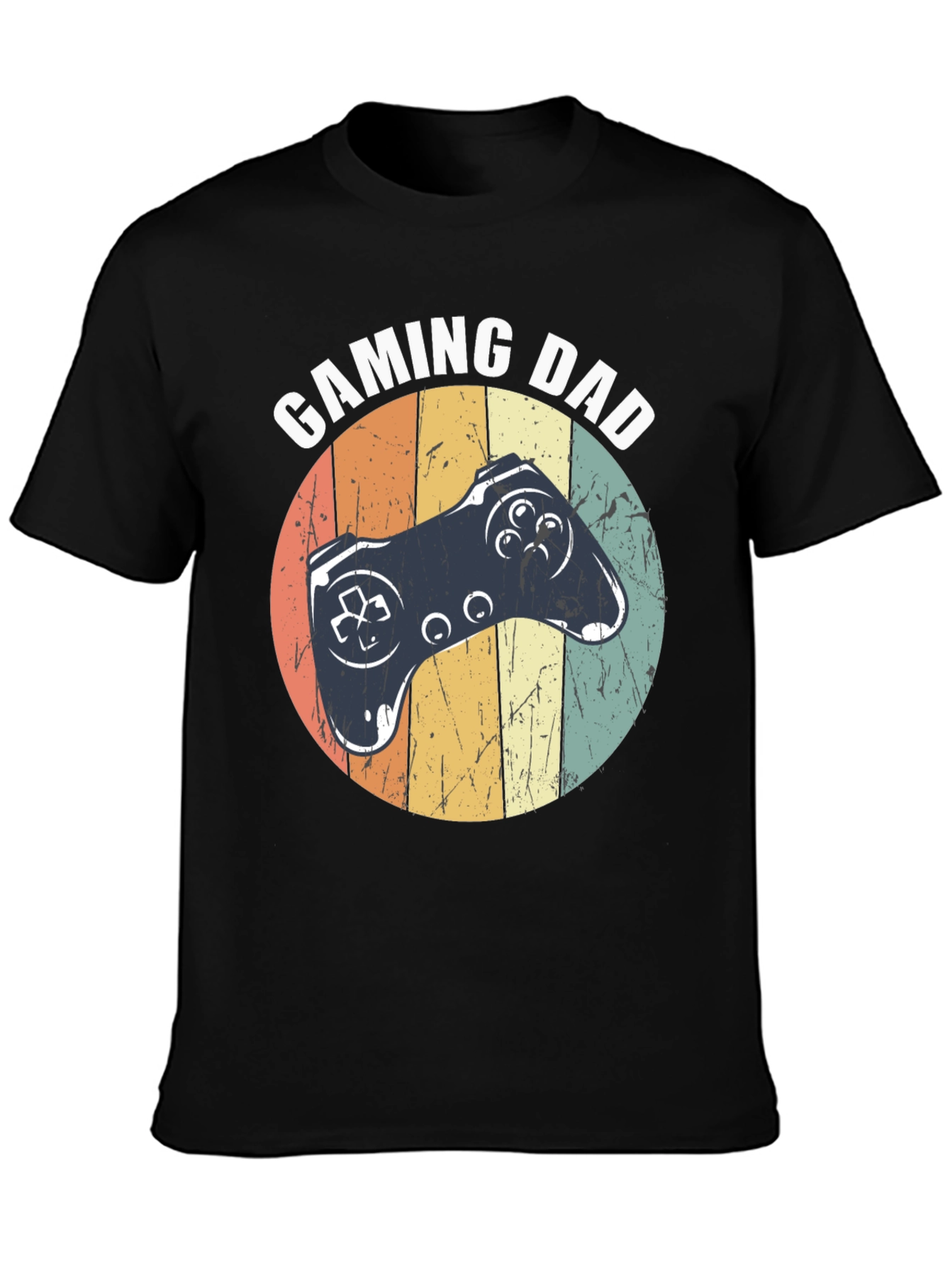 Gaming Dad T-Shirt Retro Controller Design