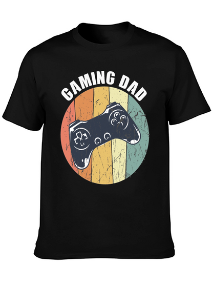 Gaming Dad T-Shirt Retro Controller Design
