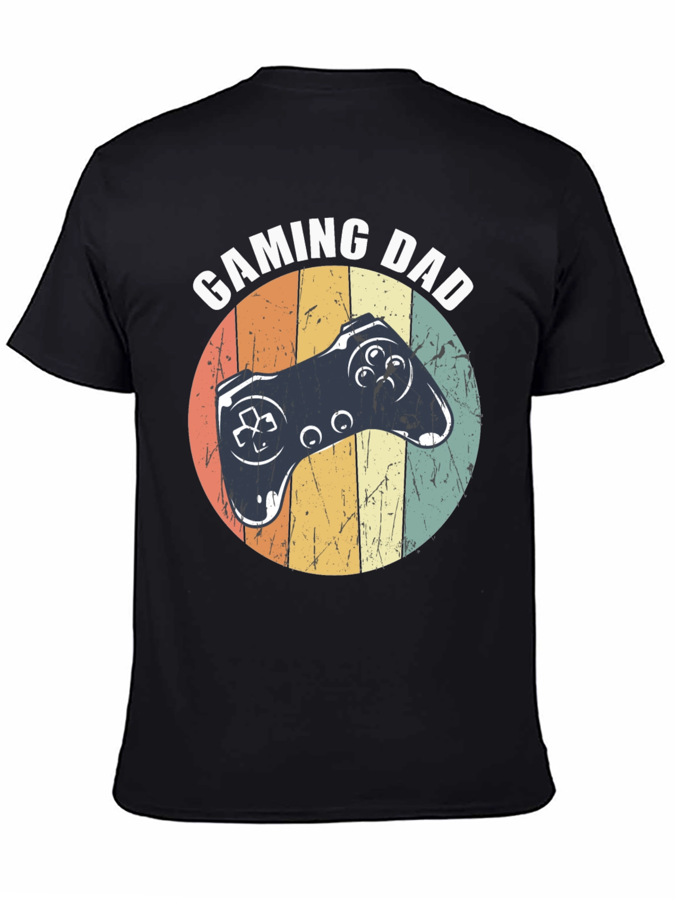 Gaming Dad T-Shirt Retro Controller Design
