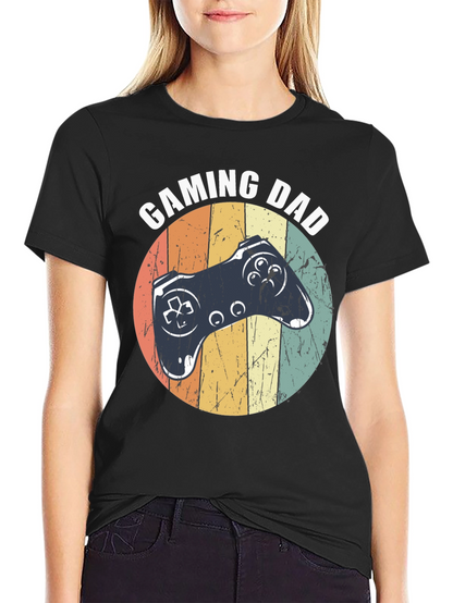 Gaming Dad T-Shirt Retro Controller Design