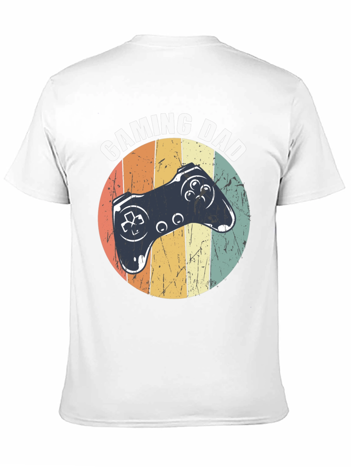 Gaming Dad T-Shirt Retro Controller Design