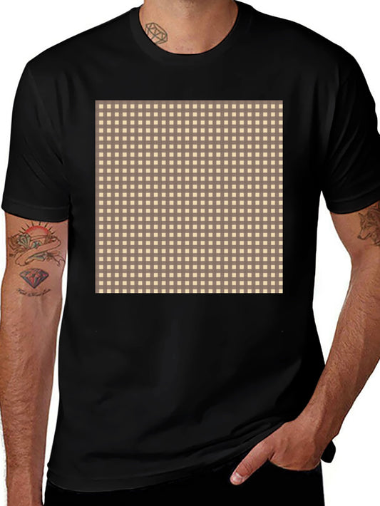 Checkered Patterned T-Shirt