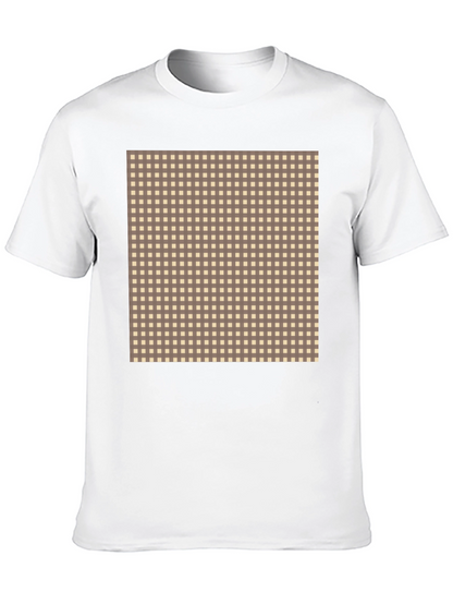 Checkered Patterned T-Shirt