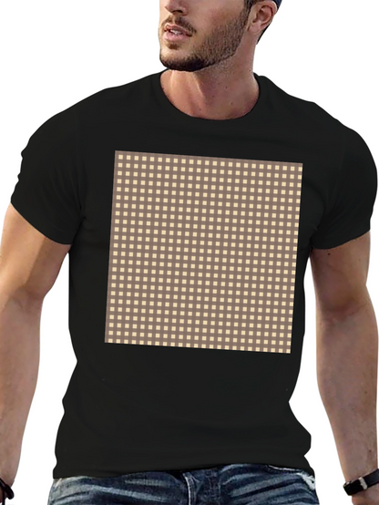 Checkered Patterned T-Shirt