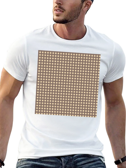 Checkered Patterned T-Shirt