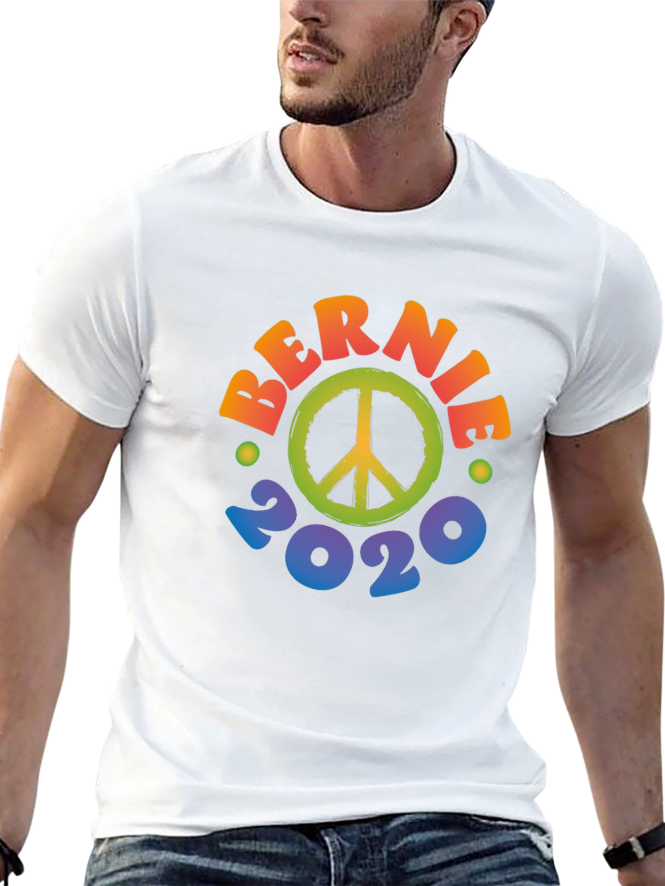 Bernie 2020 Peace T-Shirt