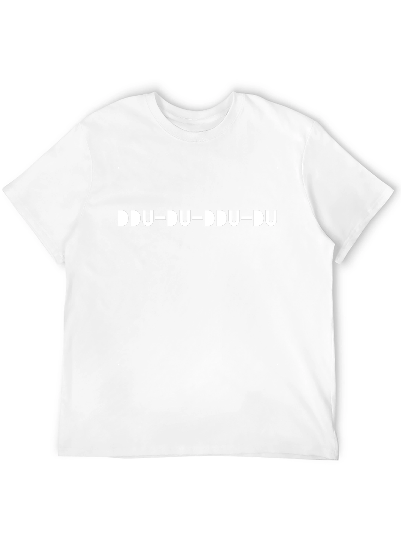 DDU-DU-DDU-DU Graphic Tee - Black Cotton Comfort