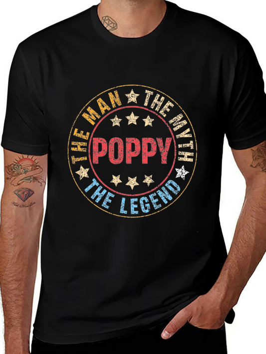 Poppy The Man The Myth The Legend T-Shirt