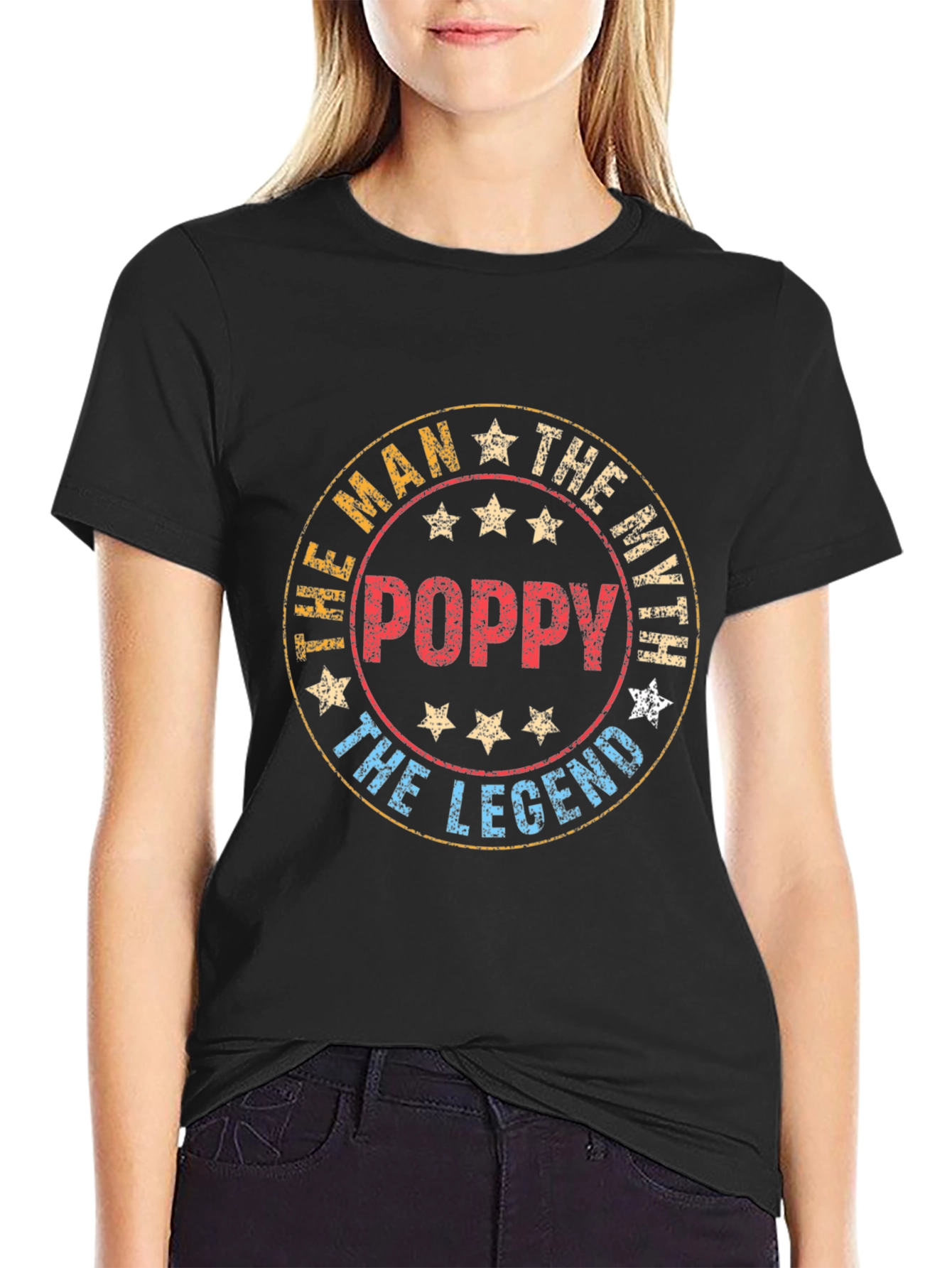 Poppy The Man The Myth The Legend T-Shirt