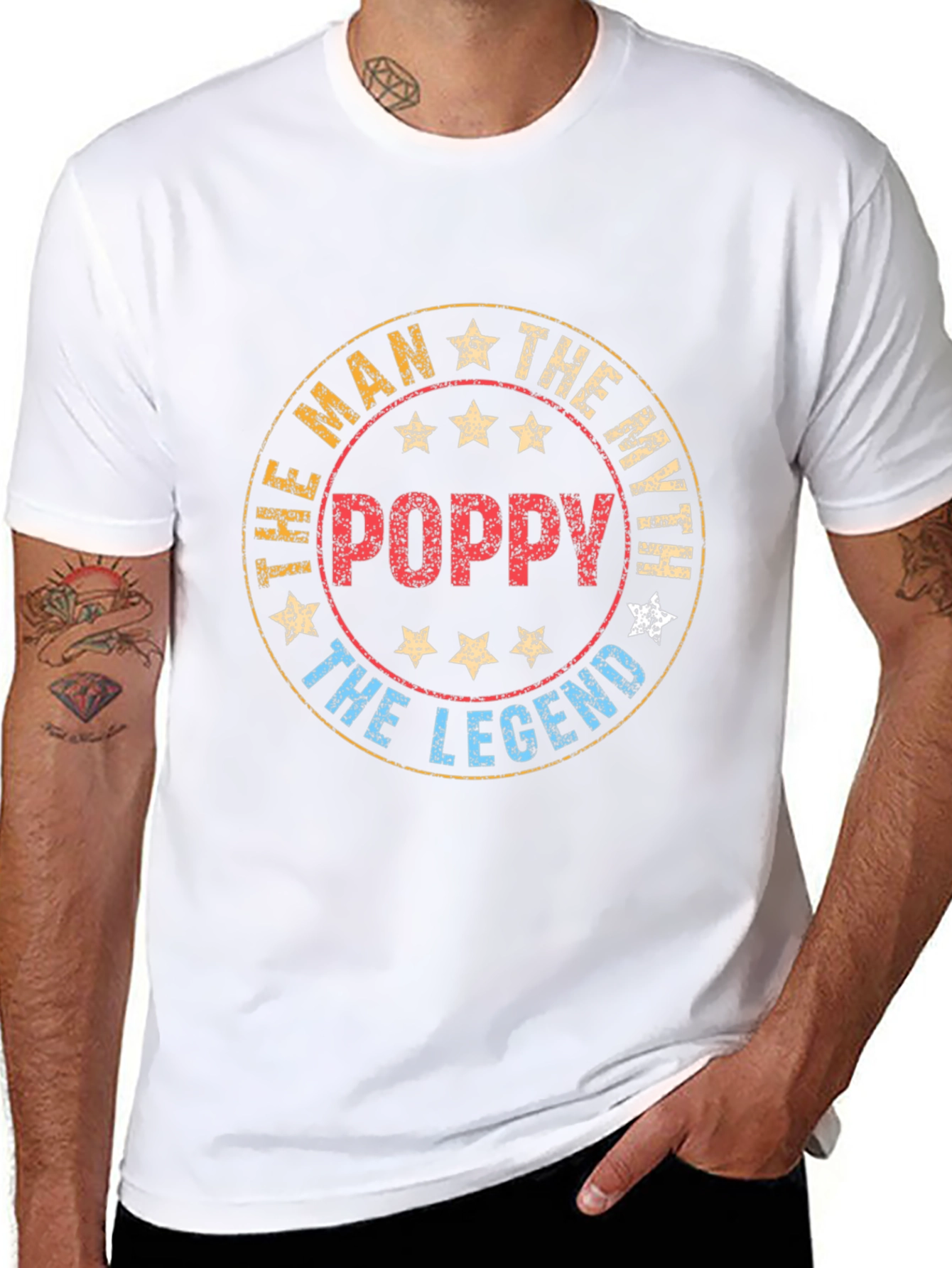 Poppy The Man The Myth The Legend T-Shirt