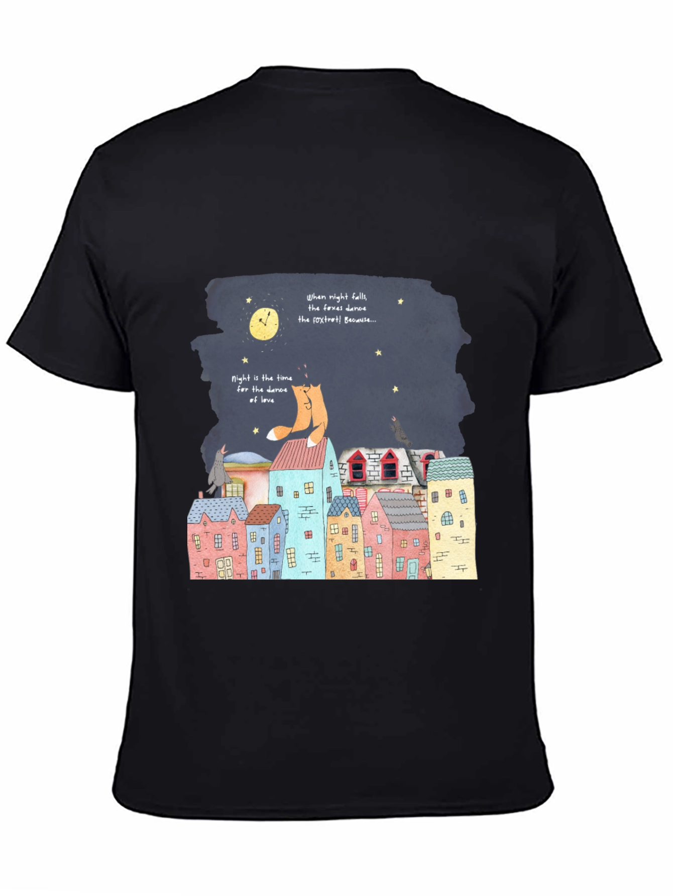 Fox Trot Graphic Tee - Midnight Dance
