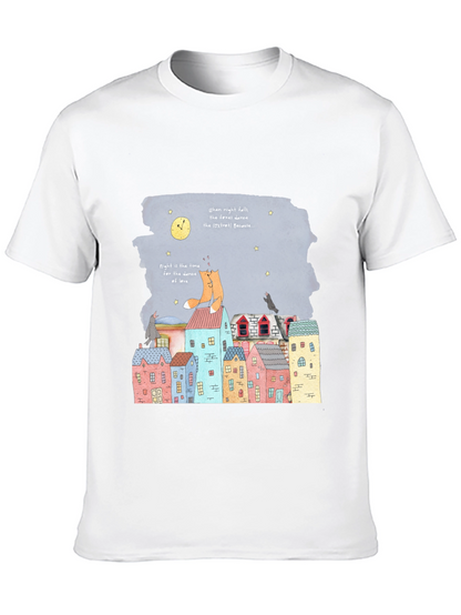 Fox Trot Graphic Tee - Midnight Dance