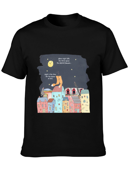 Fox Trot Graphic Tee - Midnight Dance
