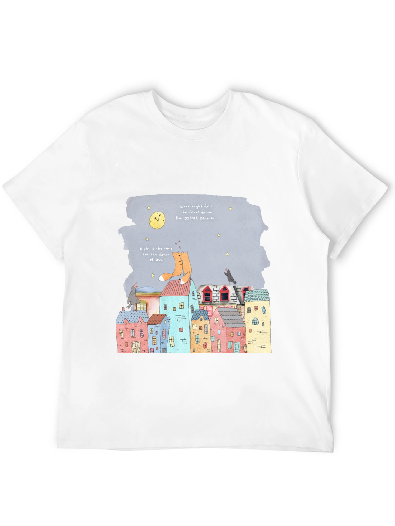 Fox Trot Graphic Tee - Midnight Dance