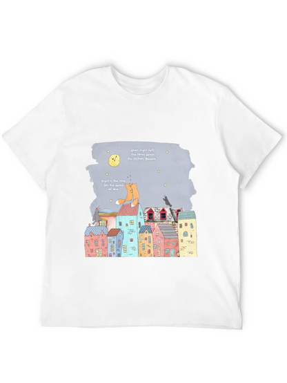 Fox Trot Graphic Tee - Midnight Dance