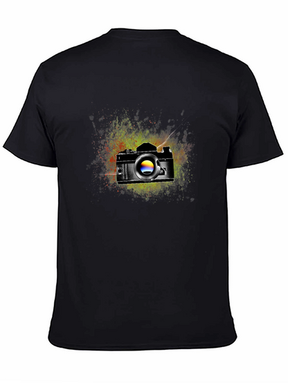 Retro Camera Graphic T-Shirt - Artsy Photographer Tee
