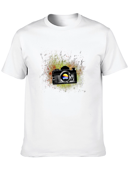 Retro Camera Graphic T-Shirt - Artsy Photographer Tee