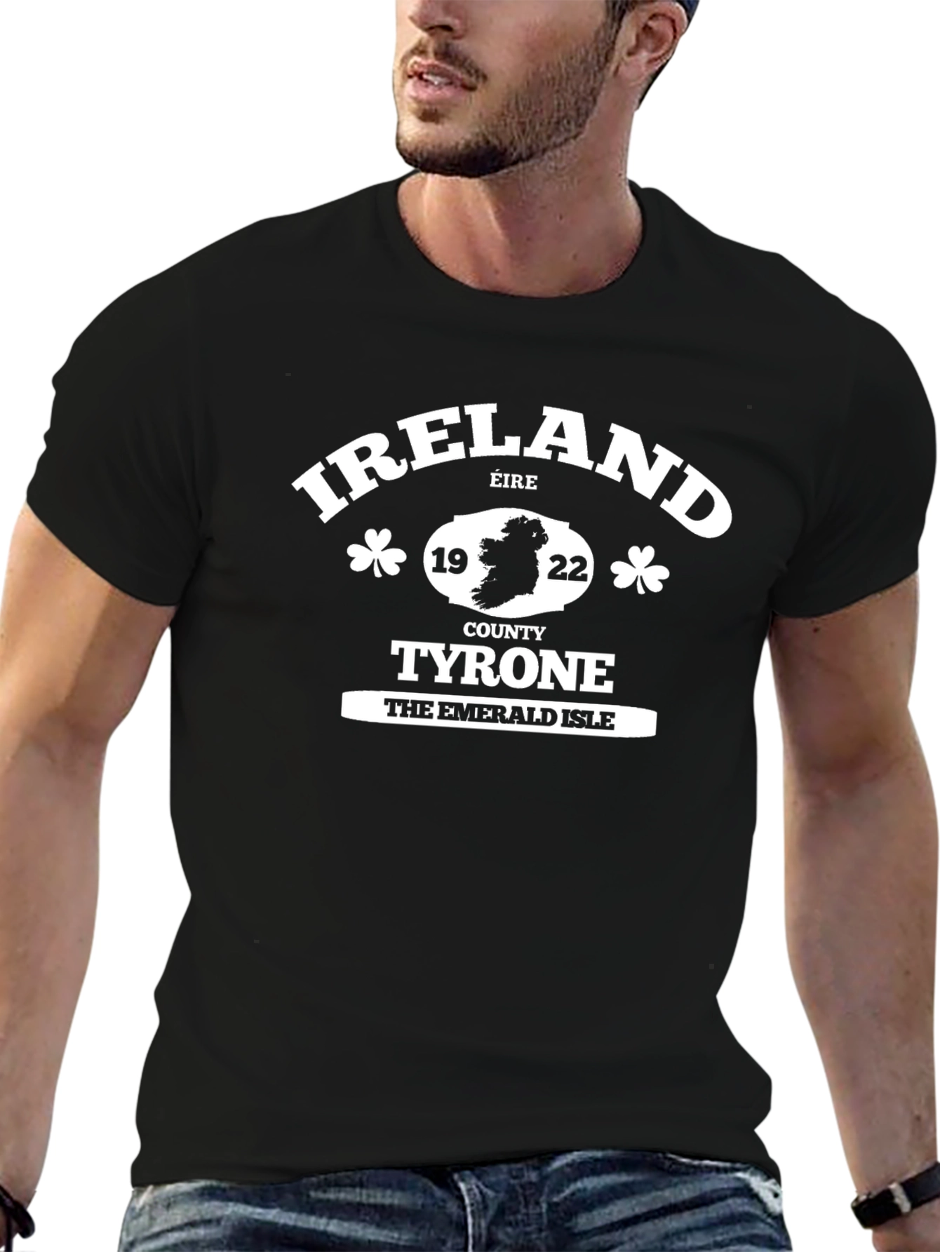Ireland Tyrone T-Shirt - Emerald Isle Design