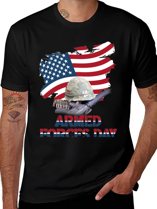 Armed Forces Day Graphic T-Shirt