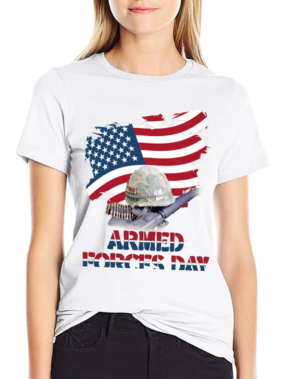 Armed Forces Day Graphic T-Shirt