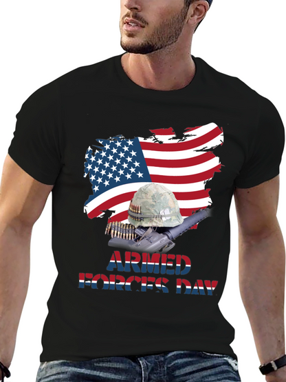 Armed Forces Day Graphic T-Shirt