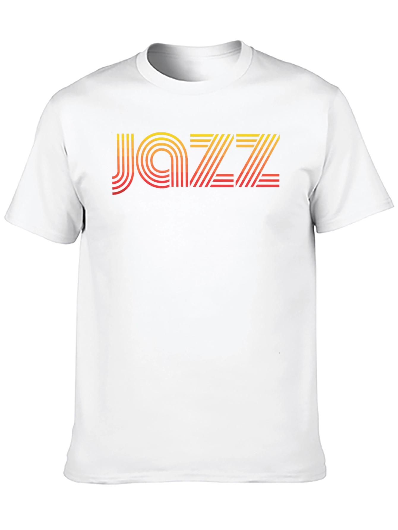 Retro Jazz Graphic T-Shirt - Black
