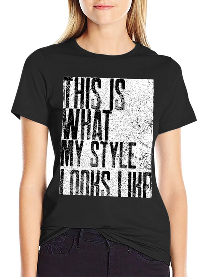 Stylish Graphic Print Mens Black T-Shirt