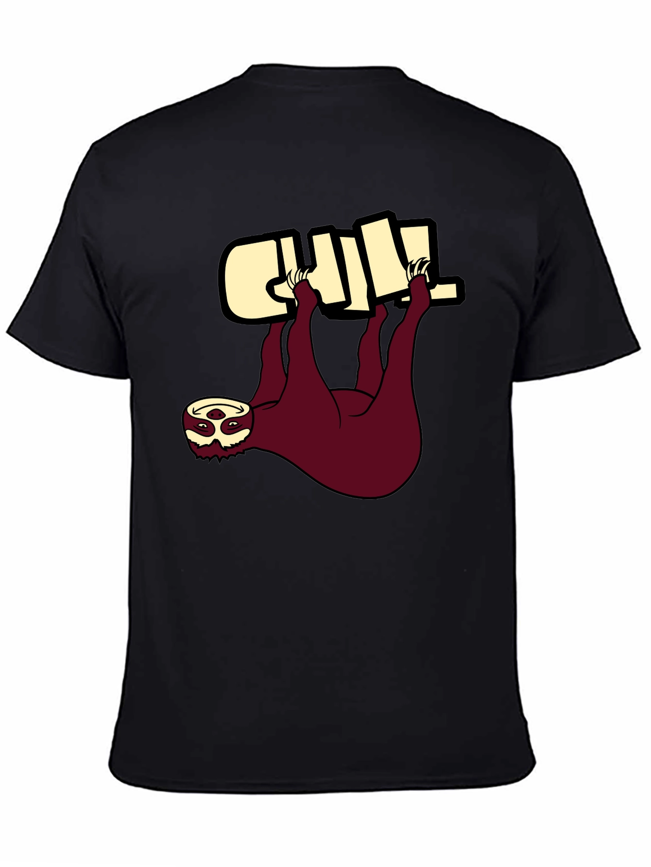 Chill Sloth Graphic Tee - Relaxed Fit