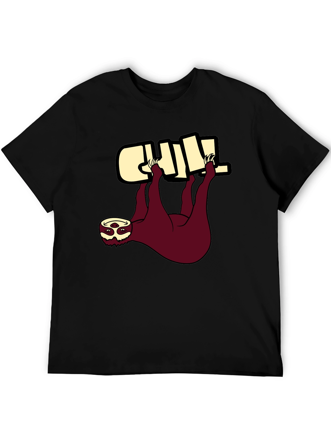 Chill Sloth Graphic Tee - Relaxed Fit