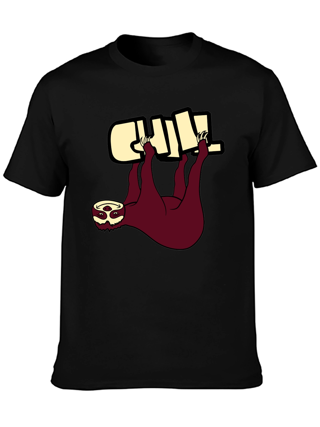 Chill Sloth Graphic Tee - Relaxed Fit