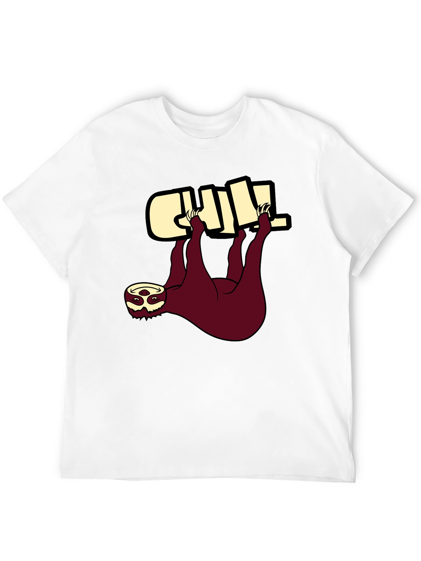 Chill Sloth Graphic Tee - Relaxed Fit