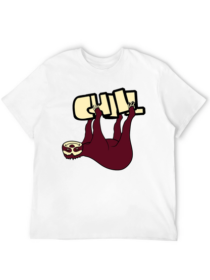 Chill Sloth Graphic Tee - Relaxed Fit