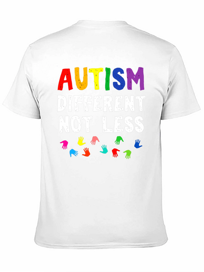 Autism Awareness T-Shirt - Different Not Less