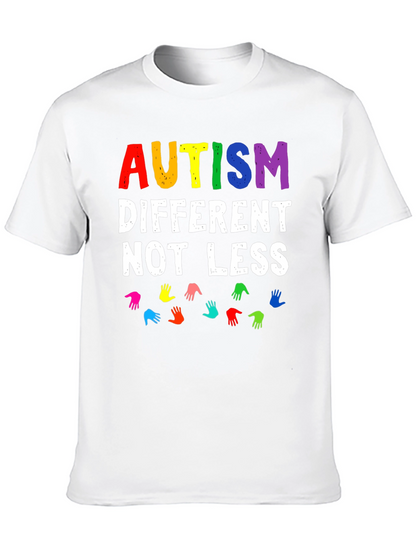 Autism Awareness T-Shirt - Different Not Less