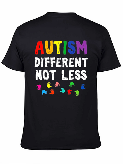 Autism Awareness T-Shirt - Different Not Less